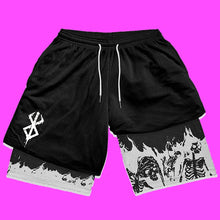 Load image into Gallery viewer, Y2K Summer Men Streetwear Anime High Waist Oversize Breathable Gym Short Pants Training Fitness Workout Track Shorts Clothes