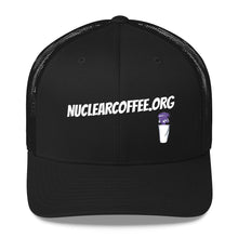 Load image into Gallery viewer, nuclearcoffee.org hat with origional logo.